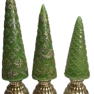 Green Decorative Cone Lamps